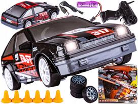 Radijo Bangomis Valdomas Drifto Automobilis RC 4x4 Vaikams – Žaislas Su Pultu, Mastelis 1:24