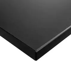 Spacetronik Universalus stalo paviršius 120x60x1,8 cm Juodas P SPT