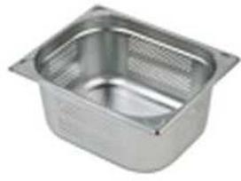 H.W.Larsen Gastronorm konteineris 1/2 GN 12,5 l | 32,5 x 26,5 x 20 cm | perforuotas nerūdijantis plienas (vnt.)