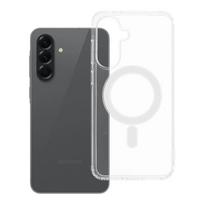 CLEAR MAG dėklas (MID) apsauginis dangtelis suderinamas su MagSafe Samsung A56 skaidrus