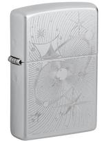 Žiebtuvėlis Zippo Atomic Cosmos 46724, sidabro sp.
