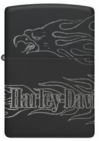 Žiebtuvėlis Zippo Harley Davidson 46310, juoda sp.