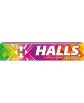 Ledinukai HALLS Colors, vaisių skonio, 33,5 g