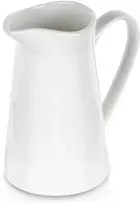 Porceliano pieno ąsotis 200 ml baltas