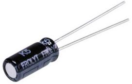 Frolyt E-RF3307 elektrolitinis kondensatorius radialiniais išvadais 7.5 mm 2200 µF 25 V 20 % (Ø x L) 16.5 mm x 26 mm 1 vnt.