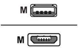 Zebra P1063406-045, 1,8 m, Micro-USB B, USB A, USB 2.0, vyriškas/vyriškas, juodas