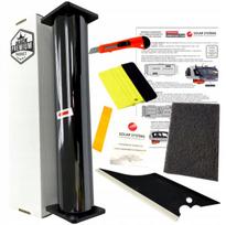 Langų tamsinimo plėvelė automobiliams Solar Systems juoda NHP 65% 75x300cm rinkinys