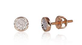 Auksiniai auskarai su briliantais Diamond Sky "Perfection II"