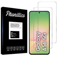 Samsung Galaxy A56 5G Stiprus Stiklas [2 Vnt.] Ekrano Apsaugos Plėvelė Phonillico®