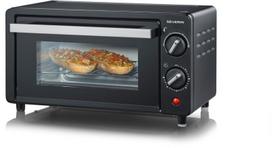 Mini krosnelė Mini elektrinė orkaitė 9 l; 800 W; laikmatis; grilis; plotis 36,6 cm