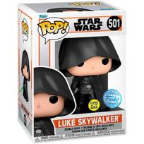Funko Pop! Star Wars Mandalorian - Luke Skywalker Exclusive (Glows in the Dark) #501, 10