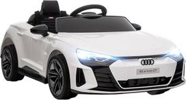 HOMCOM AUDI RS E-tron GT Elektrinis automobilis vaikams, baltas