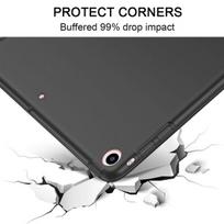 Tablet, E-reader cases,Smart Case for iPad 9.7 2018/2017 - Lightweight Frosted Back Cover with Auto Sleep/Wake Function,Black