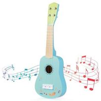 Ukulelė 17.8x6.4x53.3 cm šviesiai mėlyna, liepos mediena