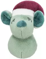 Žaislas katėms - Trixie Xmas pelė, pliušinis, su katžole, 11 cm