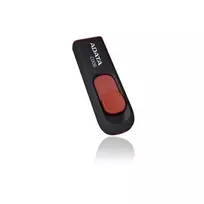 ADATA NEEDLE C008 64GB USB 2.0 Juodas/Raudona