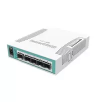 Mikrotik CRS106-1C-5S tinklo komutatorius „Gigabit Ethernet“ (10/100/1000) „Power over Ethernet“ (PoE) baltas