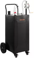 VEVOR 113,6 l kuro talpa su pompa ir ratais