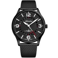 Vyriškas Classic Analog Klasikinis Swiss Kvarcinis Watch ADRIATICA Juodas Dial 43mm A8266.B157Q