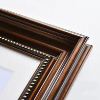 Senovinio amato nuotraukų rėmelis Išskirtinis medžio masyvo paveikslų rėmelis Šeimos portreto sienos dekoracija Nuotraukų rėmeliai Kabantys papuošalai 30X40CM
