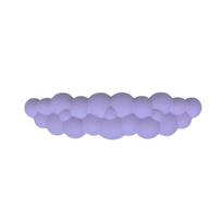 Memory Foam Keyboard & Mouse Wrist Rest Pad Set gray