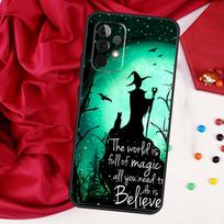 Witch Magic For Samsung Galaxy A55 A53 A33 A13 A35 A15 A36 A56 A26 A16 A22 A32 A52 A54 A34 A06 A05 Case For Samsung A56 black