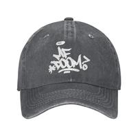 MF DOOMS Trucker Hat Accessories For Unisex Baseball Cap  Vintage Headwear Sun Caps Adjustable Adjustable gray