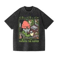 PaRappa The Rapper MF Doom Vintage skalbimo dizaino marškinėliai ir Wo 2026 skalbimo marškinėliai S black