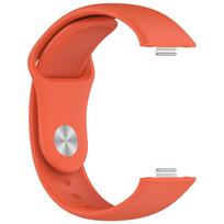 Silikoninė sportinė apyrankė, skirta Huawei Fit: Suderinama su Fit3, Fit4, Fit4 Pro ir Fit5 - Užsegimas snapeliu Snap Button Silicone white