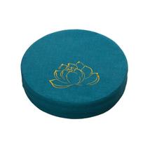 Japanese-style Yoga Meditation Cushion Embroidered Lotus Thickened Tatami Mat Washable Removable Backrest Pillow Living Room