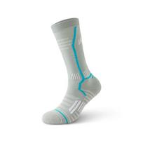Men's Long High-Top Basketball Socks: Thick, Sweat-Wicking, Shock-Absorbing, Ideal for Running, Sports, Fitness. One Size pilka