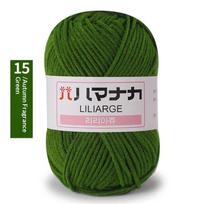4 Ply Soft Cotton Yarn 4PCS Bulk Pack Smooth Texture Rich Colors for Knitting Crocheting Sweater Scarf Holiday Gift Crafts A14 white