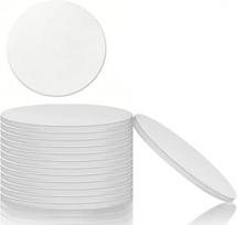 DIXSG Ntag 215 NFC Phone Available RFID Tags Stickers Adhesive Label NFC Ntag215 Self-adhesive Tag 13.56MHz ISO14443A Sticker white