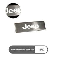 Metalinis vandeniui atsparus automobilio logotipo lipdukas Automobilio dekoravimo priedai Jeep Cherokee Wrangler JK Gladiator Compass Renegade Patriot D1D