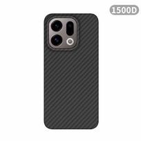 Ultra-Thin Anti-Drop Magnetic Phone Case for OPPO Find X10 E/Findx9 - Kevlar Aramid Fiber Find X9 Pro black
