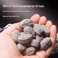 Third Gen Rugby Raw Ore Filter for Fish Tanks: Hydroponics Water Purification & Bacteria Filtration Flow Box gray