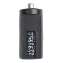 7 Digit Digital Shot Counter Mechanical Hand Held Counter Round black