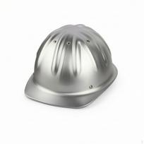 Kvėpuojantis aliuminio apsauginis šalmas Ilgalaikis metalinis apsauginis šalmas Patogus raudona