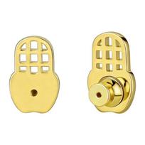 2 Pieces Earring Support Backings Soft Comfortable Design For Droopy Earlobes Gold Silver Options For All Day Wear auksas