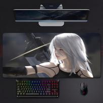 Sexy Girl Anime Game GGhost Blade Mouse Pad Mousepad Large Gaming Lockedge Thickened Pc Table Desk Mat 800x400x2mm