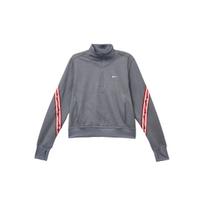 Nike Therma-Fit One Printed Stand Collar Half-Zip Casual Long Sleeve Sweatshirt Women sweatshirt Carbon-Gray FB5170-091 XXL gray