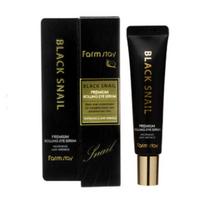 Farmstay Black Snail Premium Rolling Eye Serum 25ml - Anti Aging Wrinkle Care Cooling Eye Massage Korean Skincare black