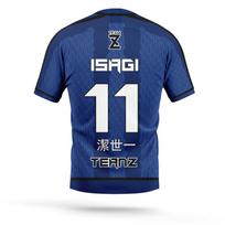 2026 Blue Lock TEAM-Z Klubo Marškinėlis Eleven Džersis Isagi Nagi Marškinėliai Vyriški Ir Moteriški Drabužiai Su Character Print Viršūnės Vyriški Marškinėliai 5XL blue