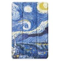 For Samsung Galaxy Tab A9 Plus Case 11 inch SM-X210 X216 Leather Shockproof Fold Smart Cover Funda for Galaxy Tab A9 X110 Tab A9 8.7 inch blue