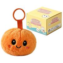 New! Cute Stuffed Bun Dumpling  Plush Pendant Colorful Smiling Face Food Plushie Keychain Fashion Decoration  Gift Wholesale beige
