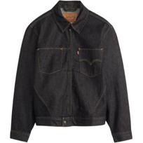 Levis džinsinis švarkas su užtrauktuku ir kišenėmis 003M3-0000 L black