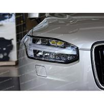 Priekinio buferio žibintų plovimo dangtelis Volvo XC90 2016-22 39825447 39825430 Bright Silver 711 right