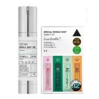 VT Cosmetics Reedle Shot 100 50ml + Special Reedle Shot Variety Kit (4 Types x 2ml) x3 Set white
