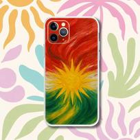 K-Kurdistan Flag Map Logo Phone Case For iPhone 17,16e,16,15,14,13,12,11 Mini Pro Max X,XR,XSMAX 8,7 Air Plus Transparent Soft iPhone13PROMAX red
