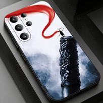 B-Black Myth Wukong Phone Case For Samsung Galaxy S26,25,24,23,22,21,20Plus Ultra Samsung S26 white
